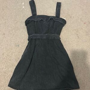 Black/Charcoal denim dress, size Small from Sadie & Sage